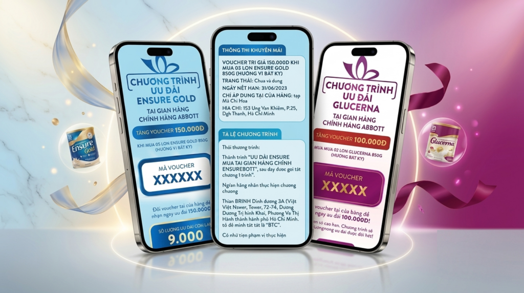 Ensure Gold Promotional Campaign – Chiến dịch Khuyến mãi Ensure Gold