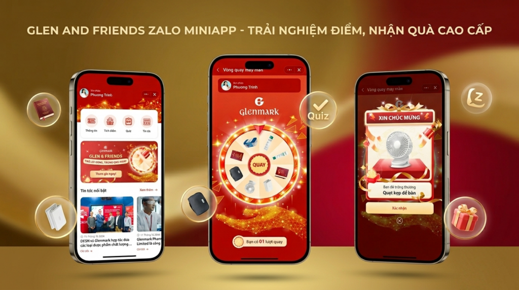 Ứng dụng Zalo Mini App Glen and Friends
