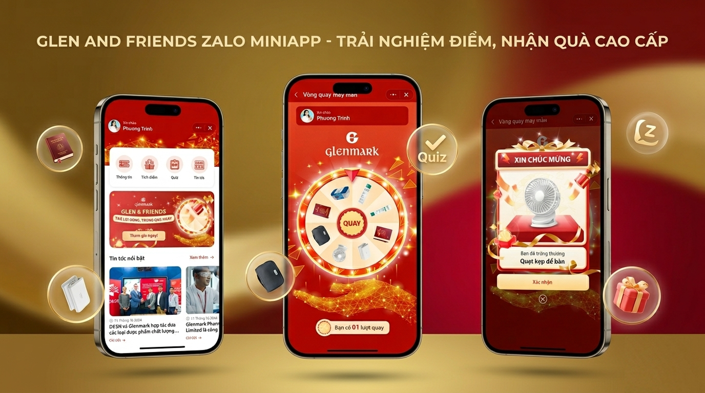Ứng dụng Zalo Mini App Glen and Friends